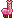 Pink glitter llama badge by ginkgografix