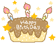 Misc Emoji (Happy Birthday Cake) [PMotes] by Jerikuto
