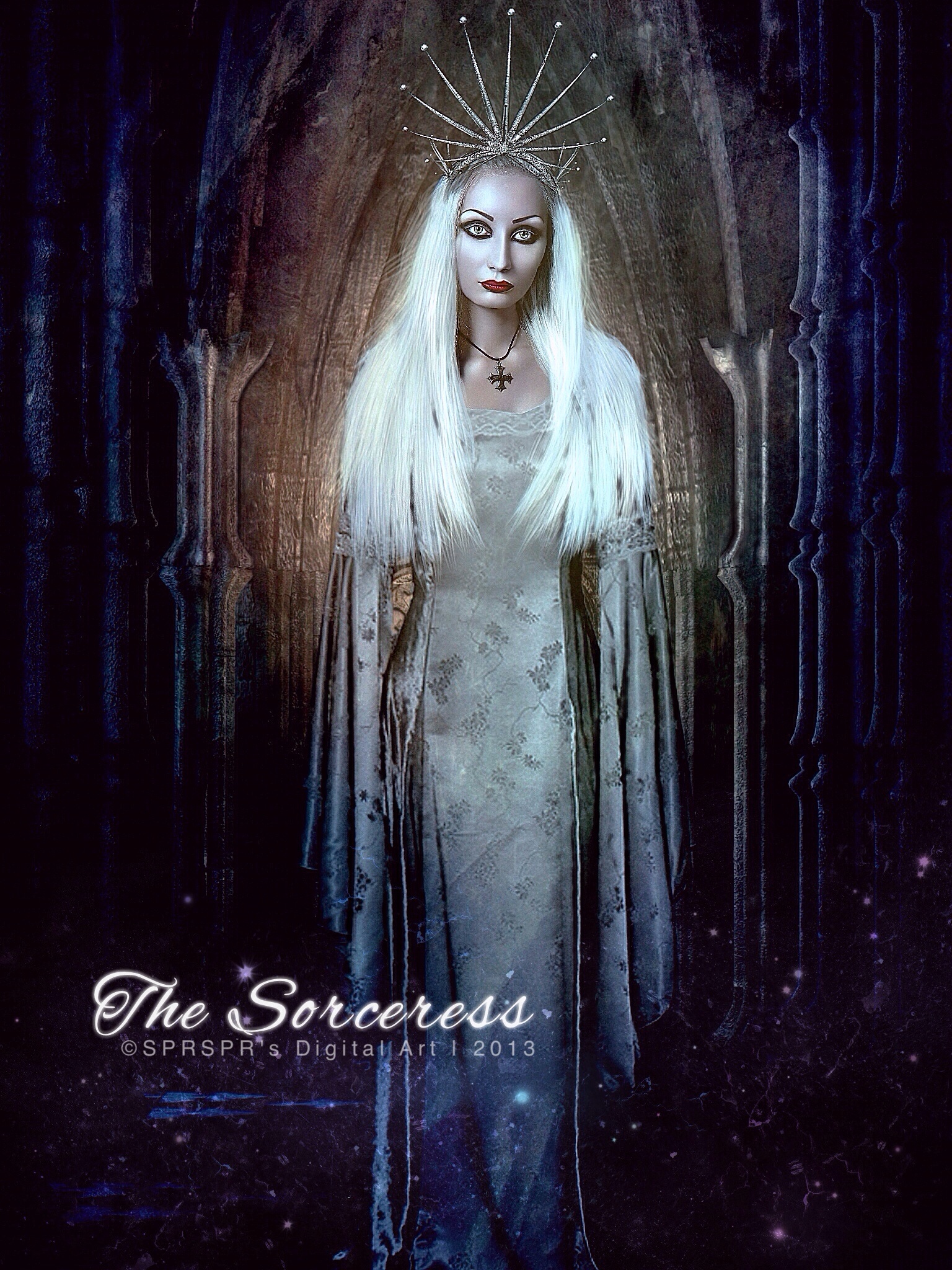 The Sorceress by SPRSPRsDigitalArt on DeviantArt