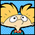 Cute Hey Arnold Animated Icon - FREE USE