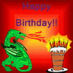 Happy Birthday dragon by BGai