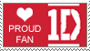 One Direction proud fan stamp by Owlvis