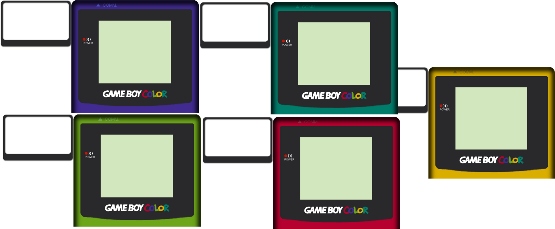 Gameboy Color Overlay by M0DULUS on DeviantArt