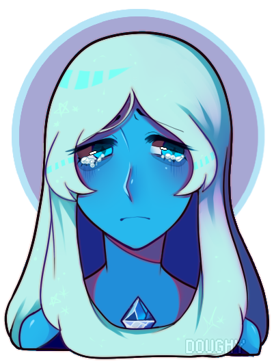 I did this piece for stress relief and just wanted to post it ,,,, & also bc I have a crush on Blue. Artwork © D0UGHY Steven Universe © Rebecca Sugar