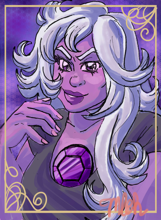 Amethyst from Steven Universe. Aaahh shes such a great character. Tumblr link tarocandy.tumblr.com/post/1658…