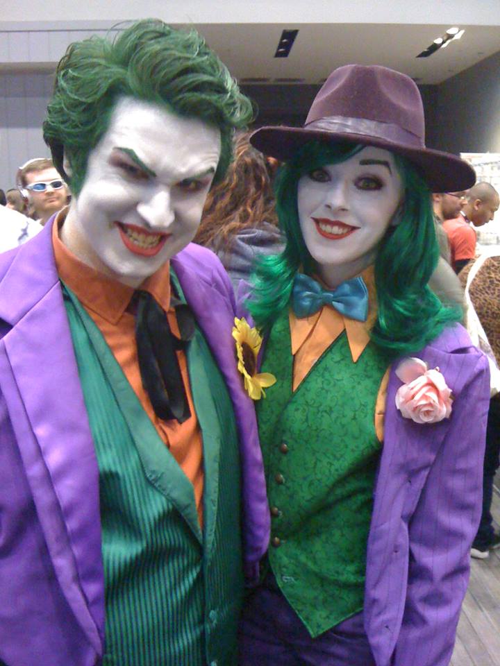 Joker and Female Joker Ohayocon 2014 by KMiller-Art on DeviantArt