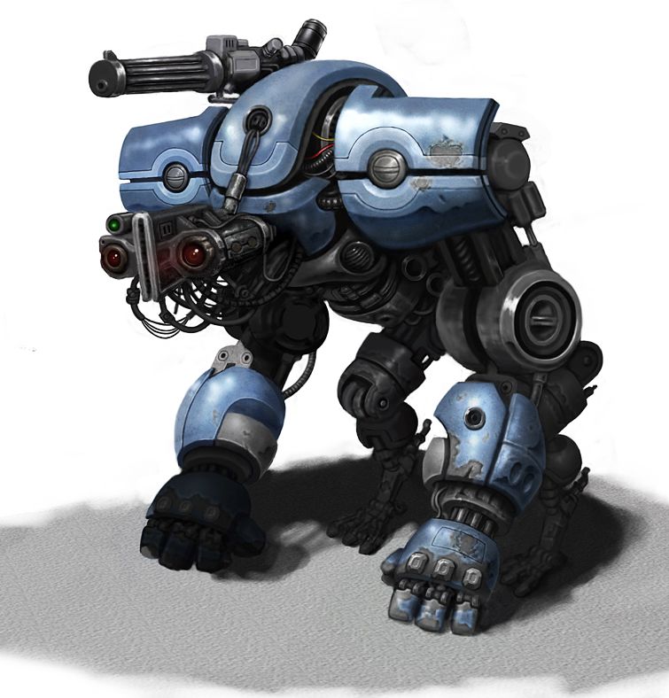 Battle Robot by garr0t on DeviantArt