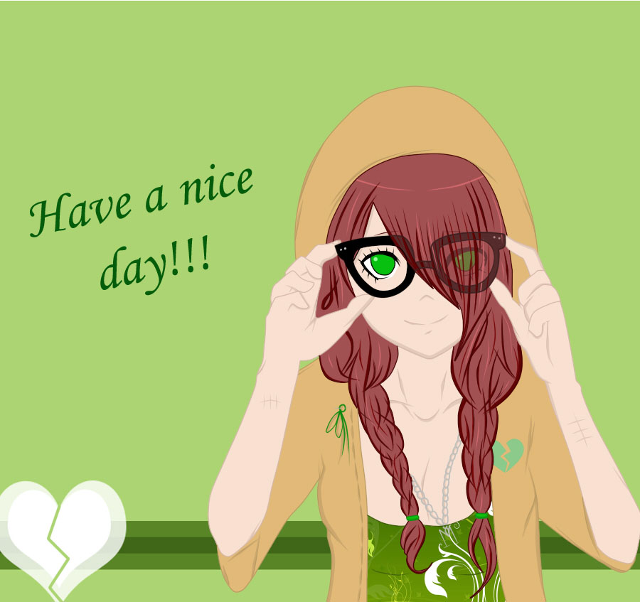 Image result for have a nice day anime images