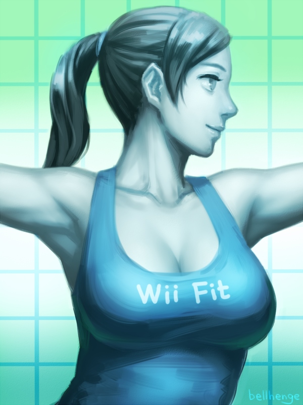 Wii Fit Trainer By Bellhenge On Deviantart 1386