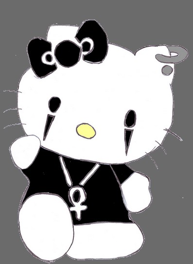  Gothic Hello Kitty  by akatoshi on DeviantArt