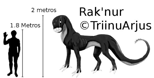 Comparativa de tamaño entre Rak’nur y humanos, por Jakeukalane