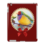 Gouldian Finch Realistic Painting iPad Case