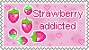 Free Stamp: Strawberry Addict by AndreeaArsene