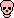 Pixel Skull Pastel Red f2u by Championx91
