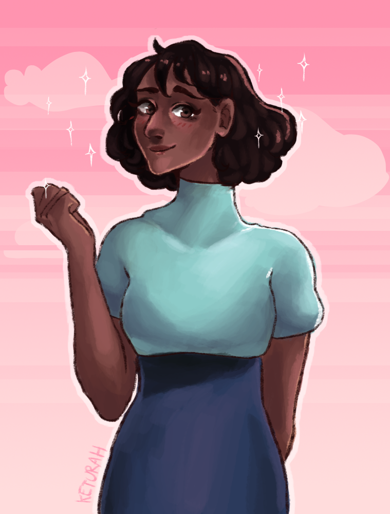 twitter ll tumblr ll Instagram Fanart for Connie from Steven Universe and her new precious hair cut! I want short hair so badly now! If you like my work, please consider commissioning me: - - - - -...