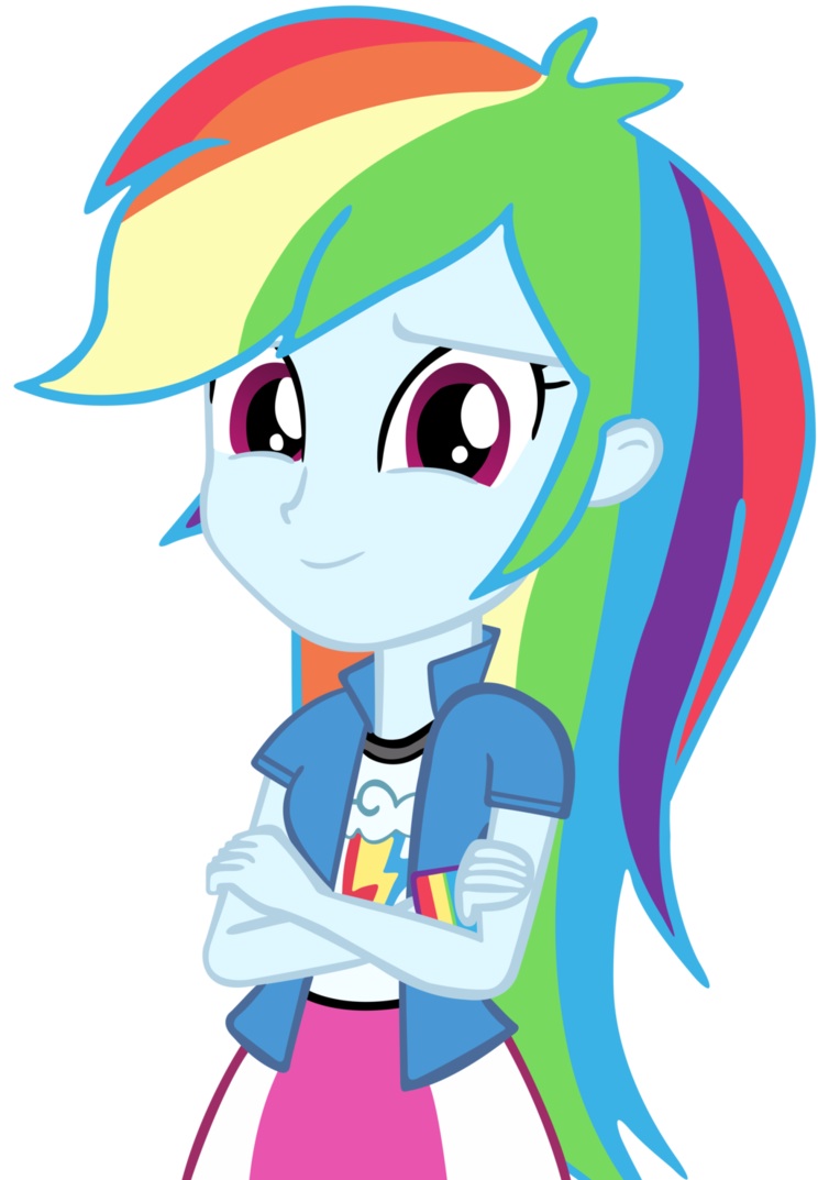 Download Rainbow Dash Equestria Girls File HQ PNG Image 