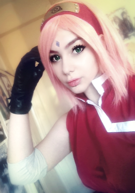 the last cosplay Sakura haruno