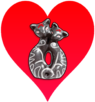 Siamese Cats Heart by Sugaree-33