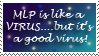 My Little Pony FiM Virus Stamp by Toxic-Mario