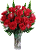 red roses by VDragosPhotography