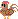 .:F2U:. Small Pixel Chicken Boing -Brown
