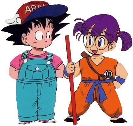 Goku e Arale by 19onepiece90 on DeviantArt