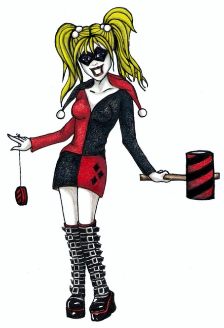 Harley Quinn, Club Kid by Gothscifigirl on DeviantArt