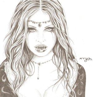 vampire draw by SilverBelieve on DeviantArt