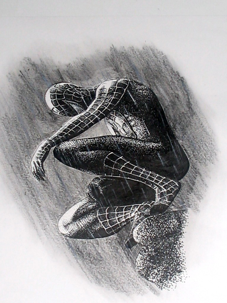 +200 Sketsa Gambar Spiderman Gudangsket