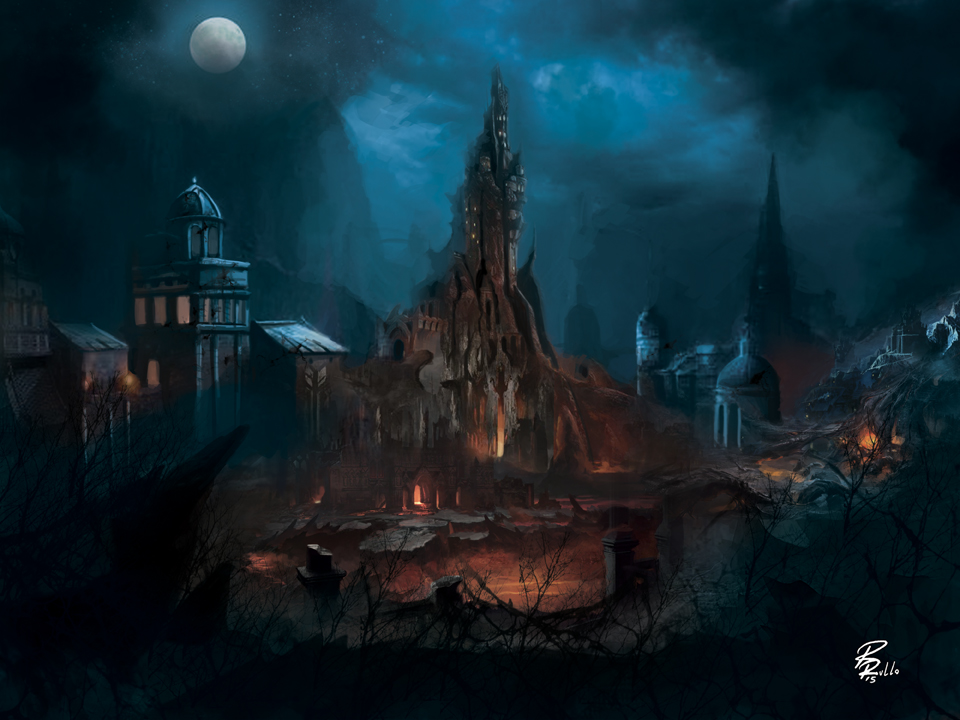 Demon castle by shiprock on DeviantArt