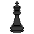 Chess King - Black by socksyy