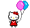 Hello Kitty Balloons