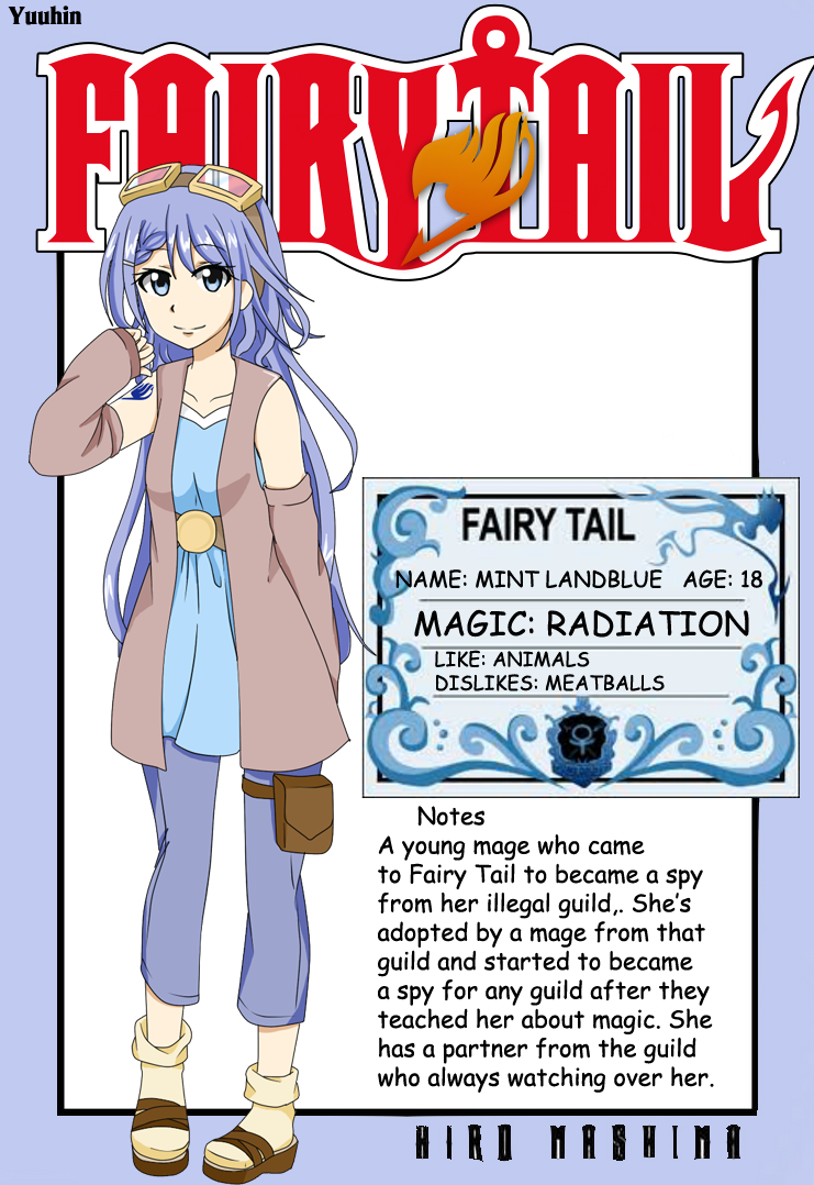 Fairy Tail oc Mint Landblue by Yuuhin on DeviantArt