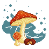 Autumn Mushrooms by etNoir