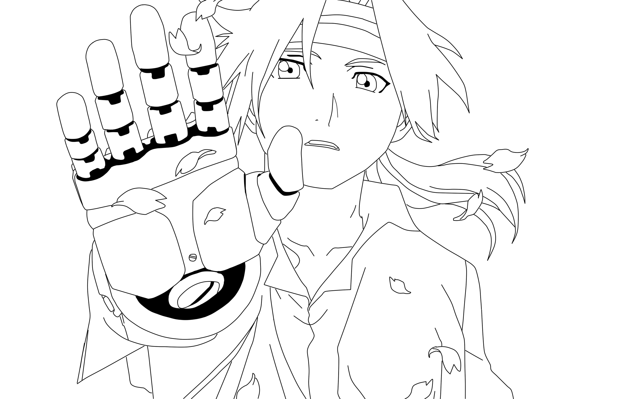 Download Lineart Edward Elric by Fresh-Anime on DeviantArt