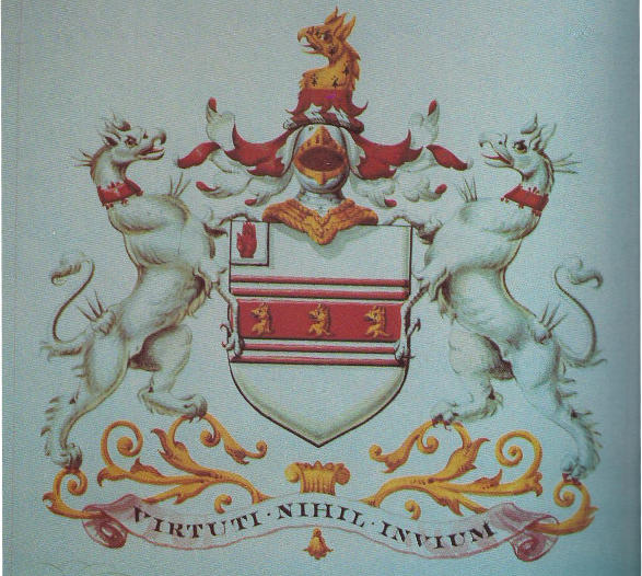 Escudo de Henry William Dashwood con dos grifos masculinos, Heraldry, página 86