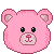 Pink Bear// Icon