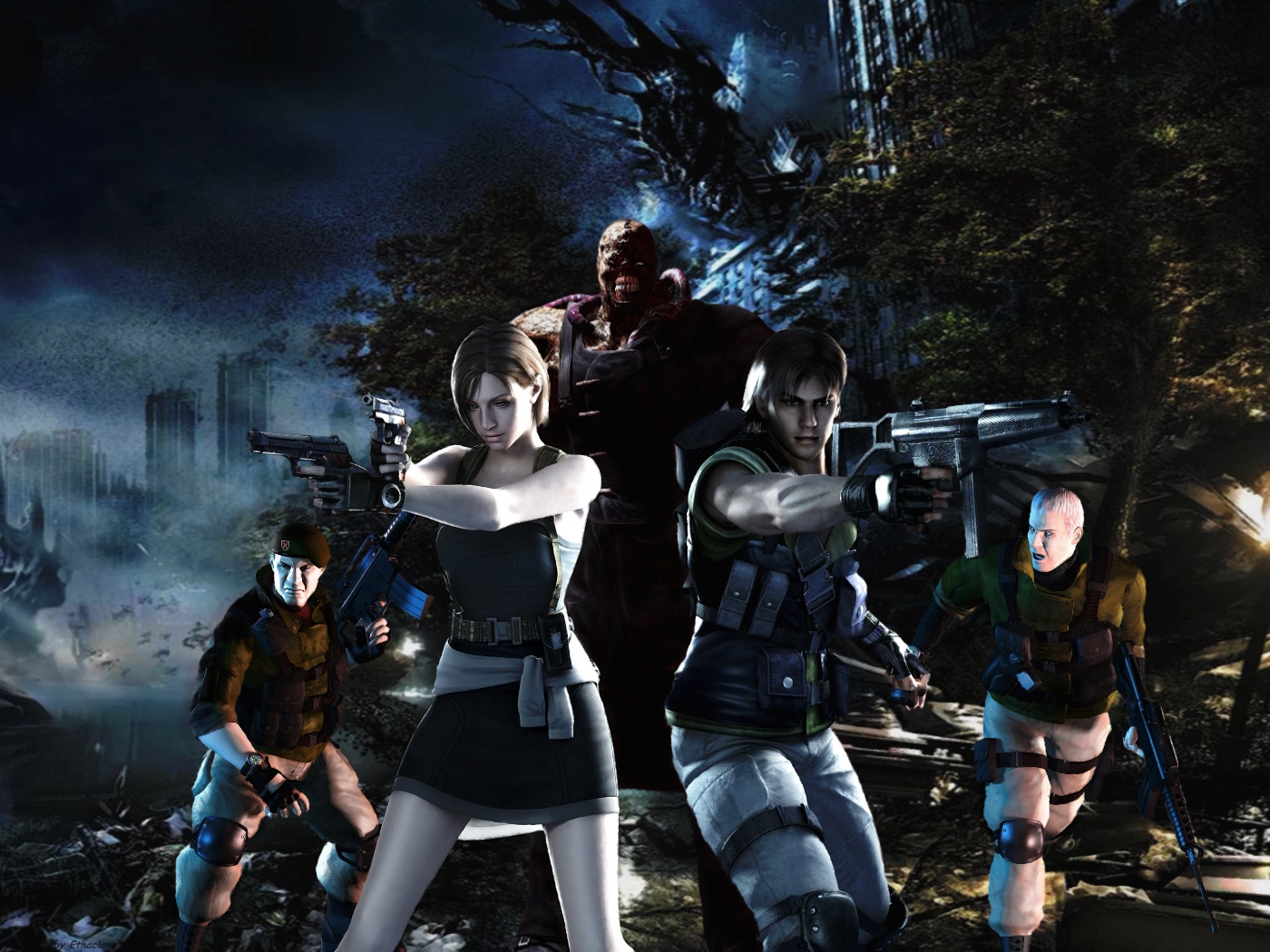 Resident Evil Wallpaper 9 By Ethaclane On DeviantArt