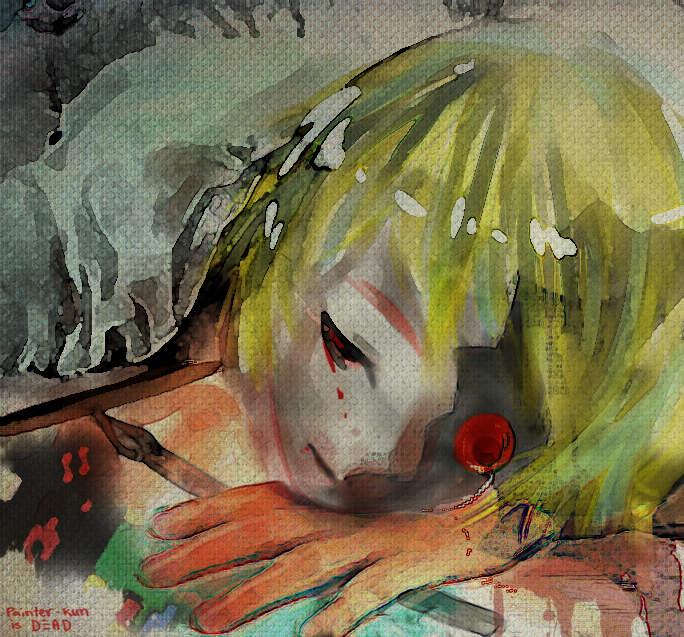 [Yume 2kki]Painter-kun is dead. by Artestique on DeviantArt
