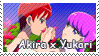 Akira x Yukari stamp by Kay-I