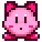 Female Kirby Sprites (Walk Down)