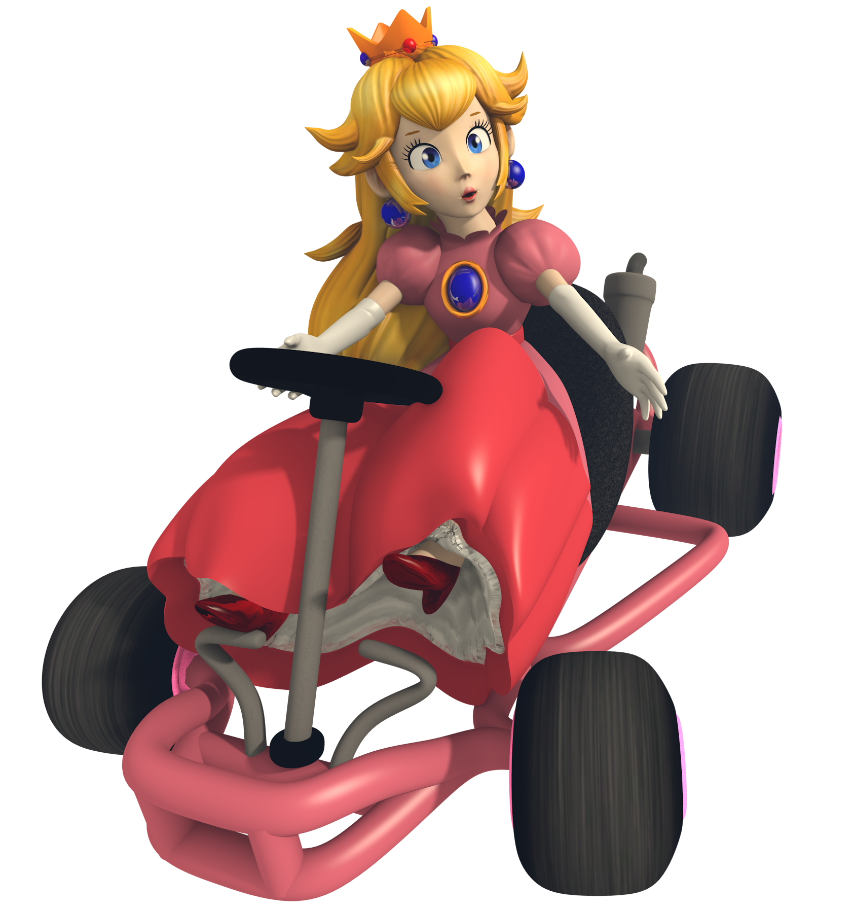 Princess Peach - Mario Kart Commemorative Pack by Vinfreild on DeviantArt
