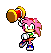 Classic Amy and her hammer by iUndeadPixels