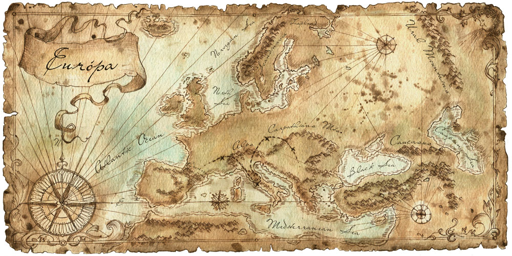 Zartana - Map by FrancescaBaerald