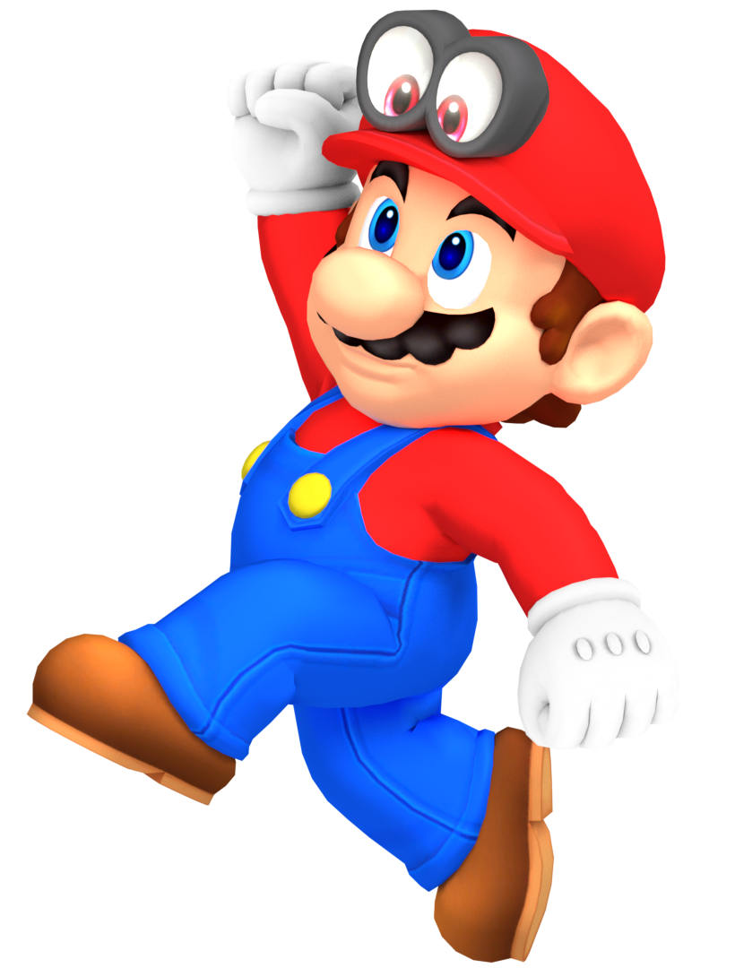 Mario Jumping with His Odyssey Cap by Nintega-Dario on ...