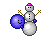 Snowman hug