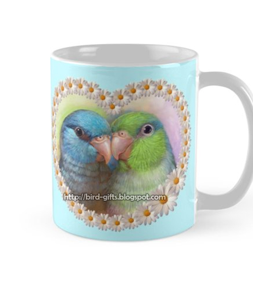 Pacific Parrotlet Parrot Realistic Painting Mug