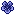 Pixel Flower Bullet - Blue