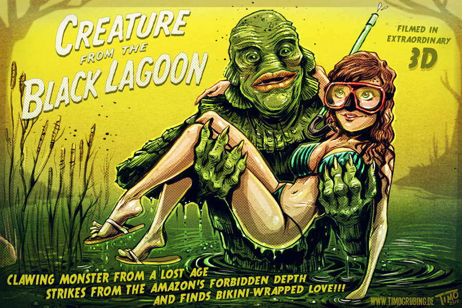 Image result for creature from black lagoon