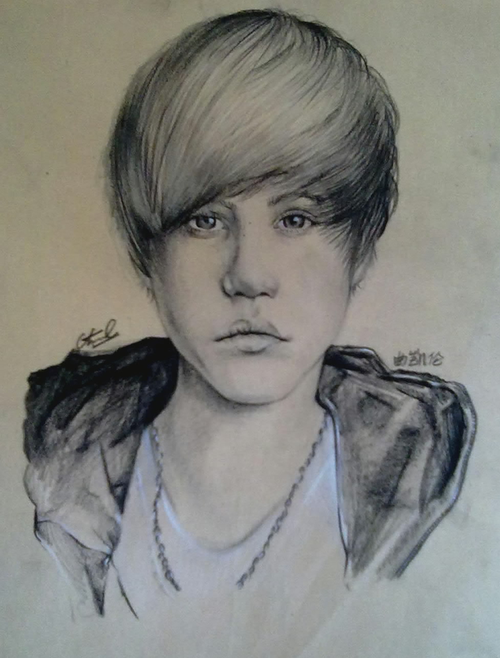 Justin Bieber Sketch by qukai415 on DeviantArt